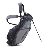 Bolsa Golf Stand Big Max Dri Lite Feather 100% Impermeable Color Gris/negra