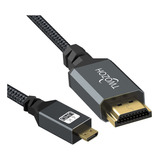 Cable 4k Micro Hdmi A Hdmi Para Gopro Hero 7, Raspberry Pi 4
