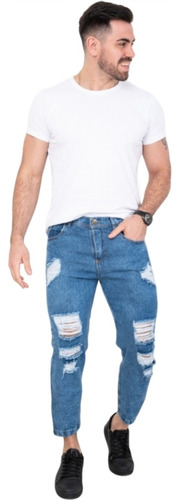 Jeans Mom Oversize Rigido - Pantalon Recto Ancho
