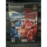 W Smack Down Vs Raw 2007 Playstation 2 Ps2