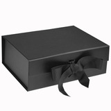 Caja De Regalo Adhesivo Plegable, 31 X 22 X 10 Cm