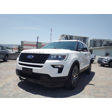 Ford Explorer Sport Fwd 2019 Piel Pantallas Opción A Crédito