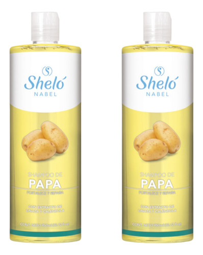 Shampoo De Papa Shelo Nabel® 950ml. 2 Piezas