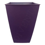 Maceta Plastico Piramidal Colores Color Violeta