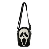 Scream Face Horror Movie Negro Mochila Messenger Bandolera