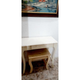 Mesa Con Banqueta Madera Provenzal