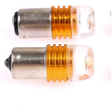 Ampolletas Led 1 Contacto 5w 1156 Luz Cruce O Reversa Ambar