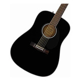 Guitarra Acústica Fender Cd-60s, Garantía 2 Años, Negra