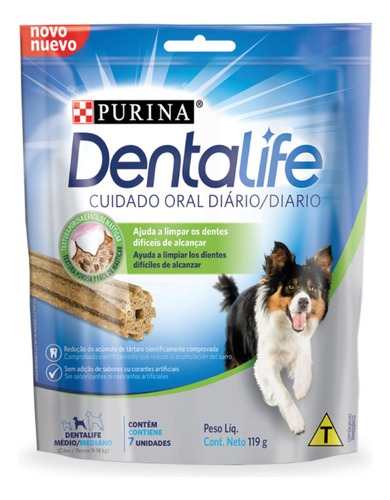 Snack Oral Perro Razas Medianas Y Grandes Dentalife® 19gr