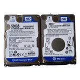 2 Hds Wd Western Digital Notebook  5oogb Scorpion Blue Usado