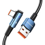 Essager 7a Usb C Cabo 90 Graus Usb Tipo C 100w Rápido