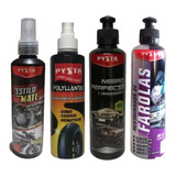 Kit Pysta Limpieza Vehicular 4 Productos Promo