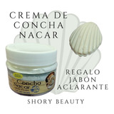 Crema Facial Y Jabon De Concha Nacar Blanqueador 160 Gr