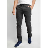 Pantalón Hombre Jogger Indiana Gris Oscuro Fw2023 Ferouch