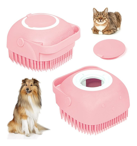 Cepillo Baño Keypet Ducha Para Mascotas En Dispensador 