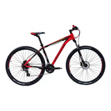 Mountain Bike Venzo Primal Xc  2021 R29 S 24v Frenos De Disco Hidráulico Cambios Sensah Mx8 Color Negro/rojo/amarillo  