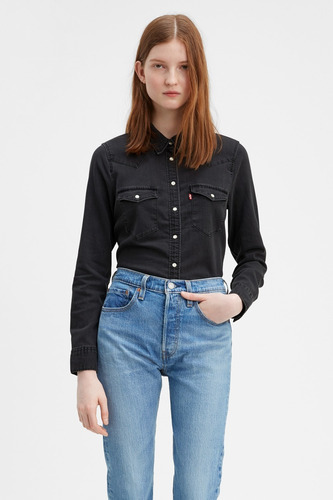 Camisa Levi's Mujer The Ultimate Western Black Book