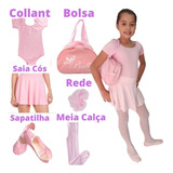 Roupa De Ballet Balé Balilarina Com Bolsa Linda