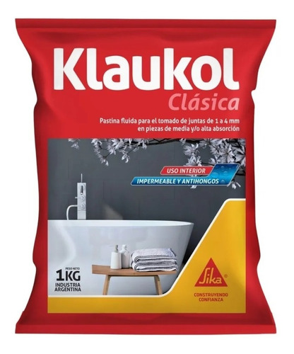 Klaukol Pastina Fluida  X 1 Kg Color A Elección 