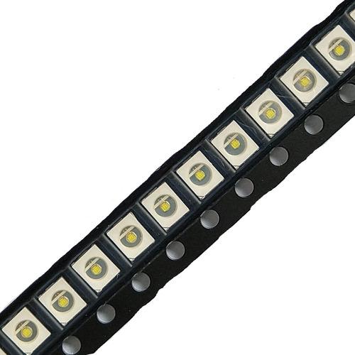 Led 3v 1w 2835 Smd Para Barra De Tv, Com Abas (kit 50 Peças)