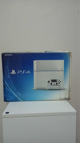 Ps4 Playstation 4 Branco Glacial White