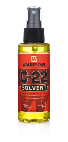 Solvente C-22 Walker Tape 118ml Removedor Protesis Capilar