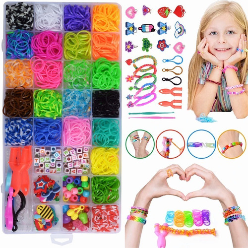 Kits Para Hacer Pulseras Para Incluye Letrascon Accesorios