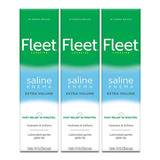 Suero Fisiologico  Fleet Enema Laxante Extra Salino, 7.8 Oz.