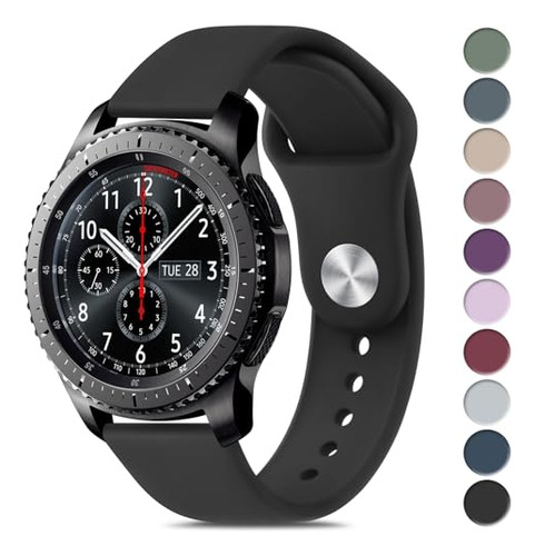 Meliya Bandas Compatibles Con Samsung Gear S3 Frontier, Sams