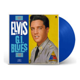 Lp Colorido Elvis Presley Gi Blues Lacrado Europeu