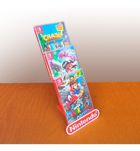 Soporte Vertical Porta Juegos Nintendo Switch