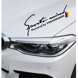 Calcomania Sticker Volkswagen Sportsmind Germany