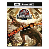 Trilogía Jurassic Park En 4k Uhd Y Blu-ray [2018]