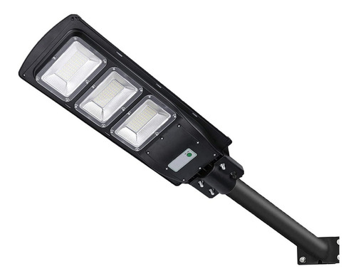 Lampara Exterior Solar Led Alumbrado Publico 90w + Brazo