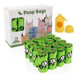 160 Bolsas Biodegrables Para Perro + Dispensador