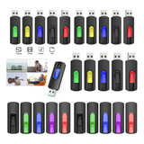 Kit De 50 Memorias Usb Topesel 16gb 2.0 Pendrive De Color