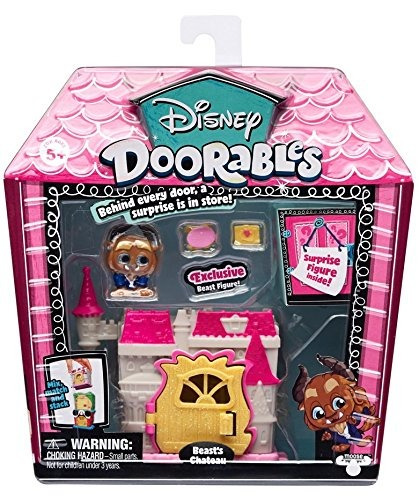 Disney Doorables Mini Playset Pila -belleza Y La Bestia