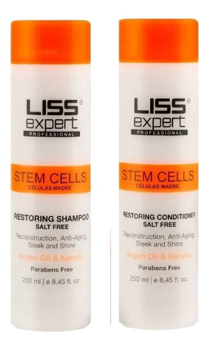 Kit Liss Expert Stem Cells | Shampoo, Conditioner Reparador