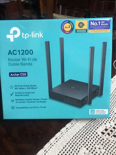 Router Inalambrico Tp-link Archer C50 (ac1200) V6