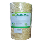 Fio Cordão De Sisal Barbante 2mm Rolo 500/2 Com 5 Bobinas