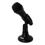 Microfono Para Pc Reforzado Nisuta Nsmic180 Plug 3.5mm Gtia