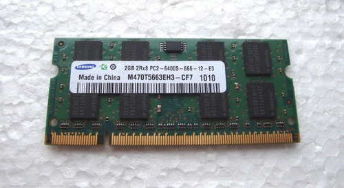 Samsung Modulos De Memoria De 2 Gb Ddr2 6400s