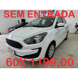 Ford Ka Financiado Sem Entrada Unico Dono Aceita Troca