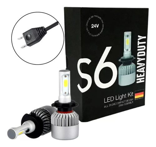 Kit Cree Led S6 Heavy Duty 44.000lm 12v 24v Auto Camion