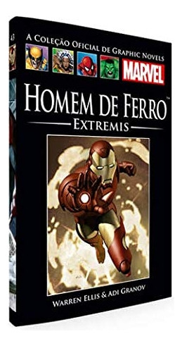 Livro Graphic Novels Marvel Ed. 43 Homem De Ferro - Extremis - Ellis, Warren [2017]