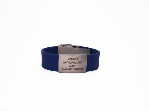 Pulsera De Alerta Médica Personalizada. Alergias