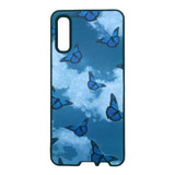 Funda Mariposas Y Cielo Para Samsung A70