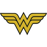 Aplicacion Dc Comics Originals Wonder Woman Logo Trasero Pa