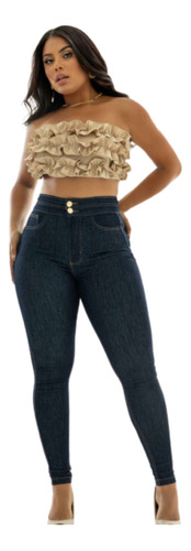 Calça Jeans Modeladora Cintura Mágica Mamacita Original