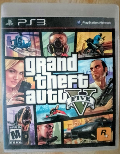 Gta 5 Ps3 Físico Original 10 Puntos 